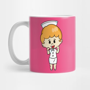 The nurse cartoon style Mug